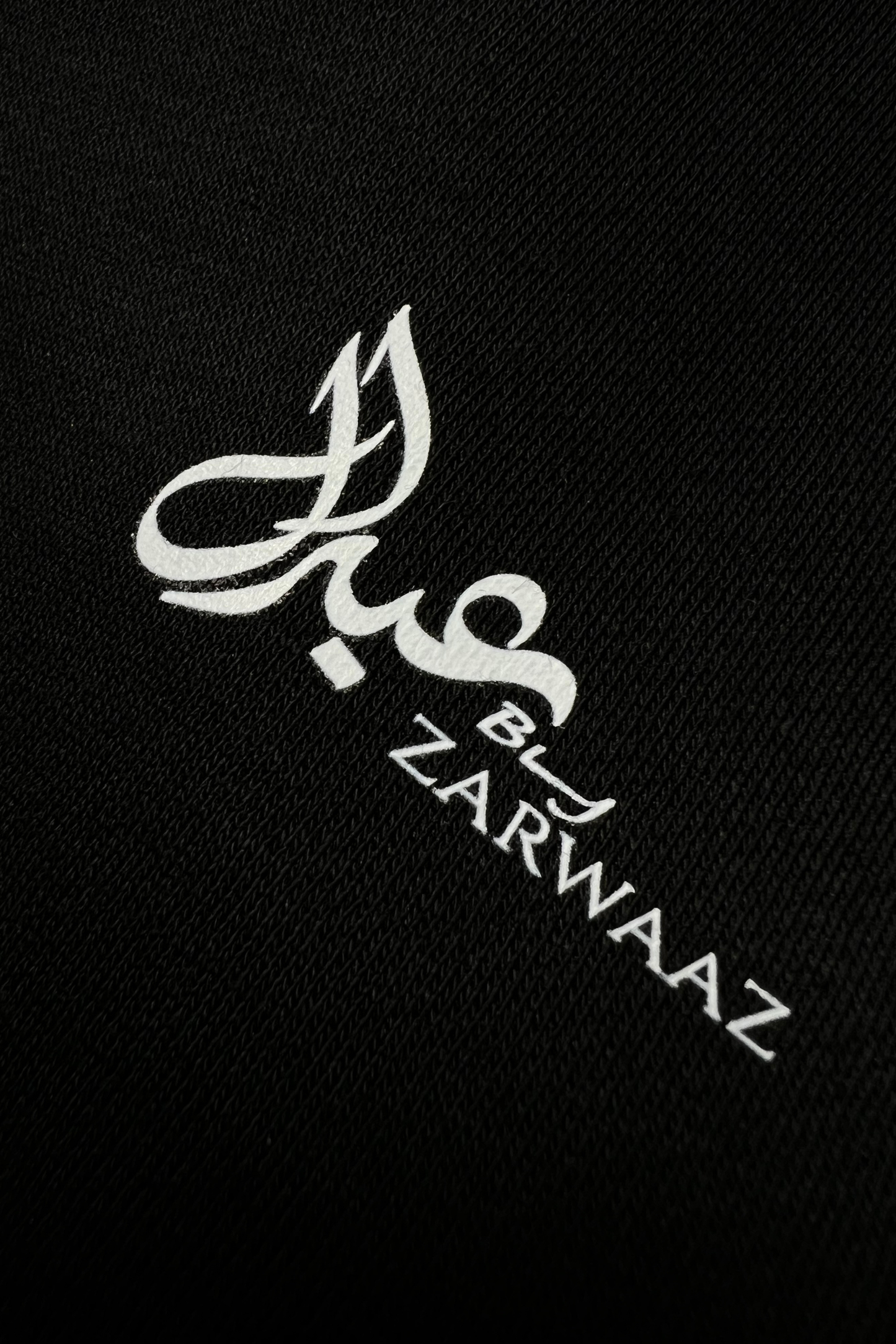 Black abstract Art Pullover hoodie