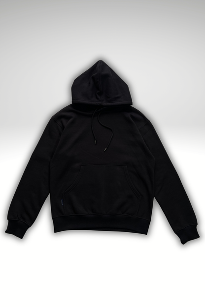 black plain Pullover hoodie